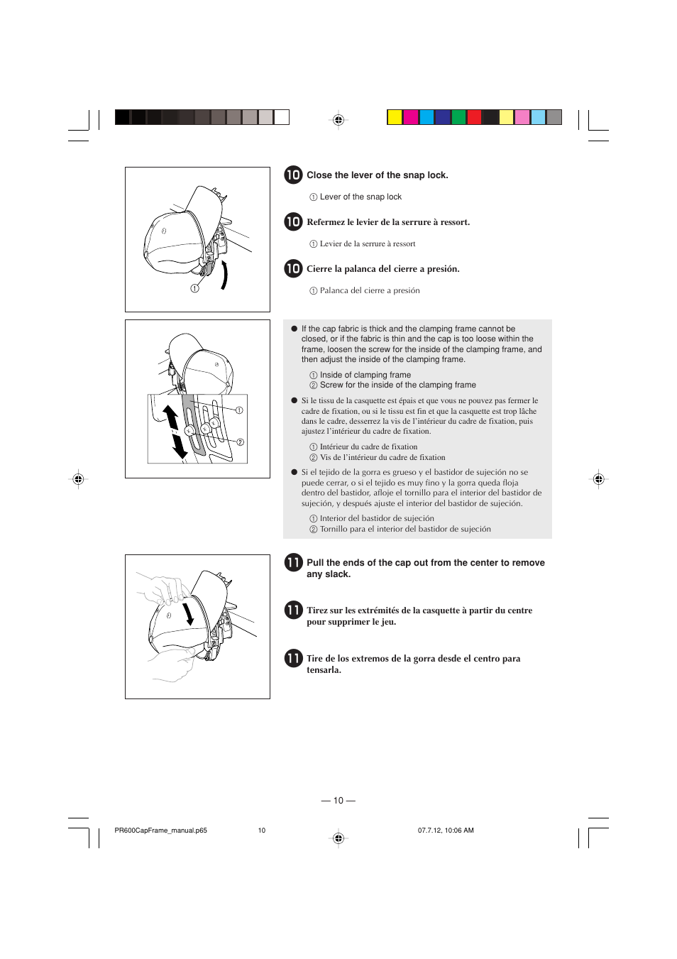 Brother PR-620 620C 600II 600IIC User Manual | Page 12 / 20