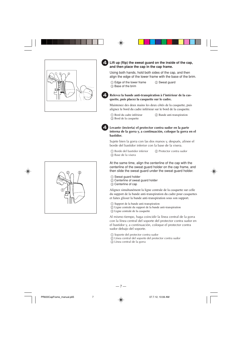 Brother PR-620 620C 600II 600IIC User Manual | Page 9 / 20