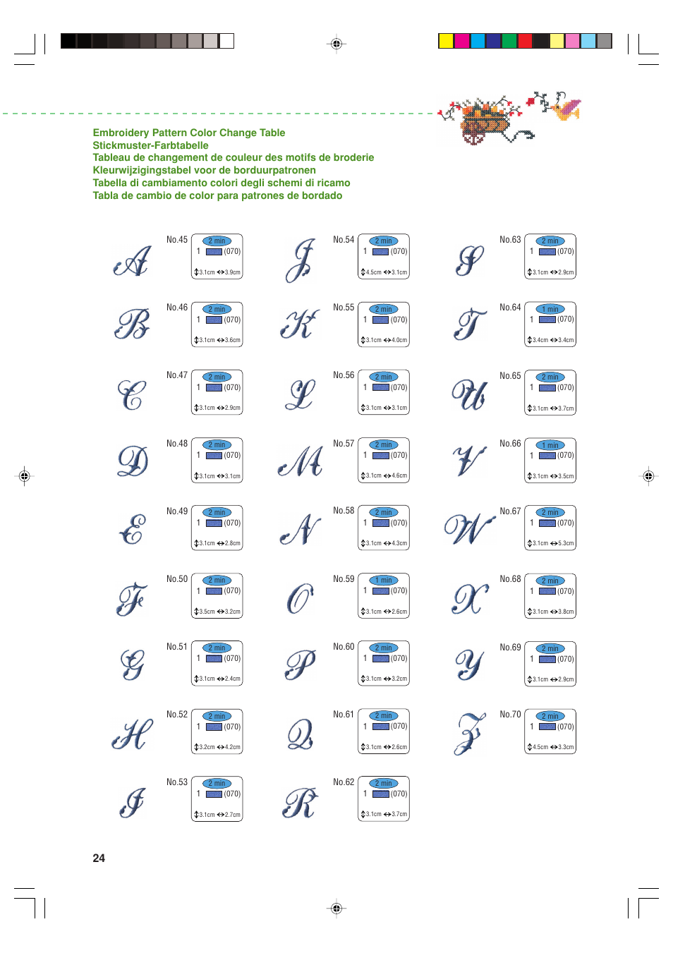 Brother Innov-is 900 User Manual | Page 26 / 28