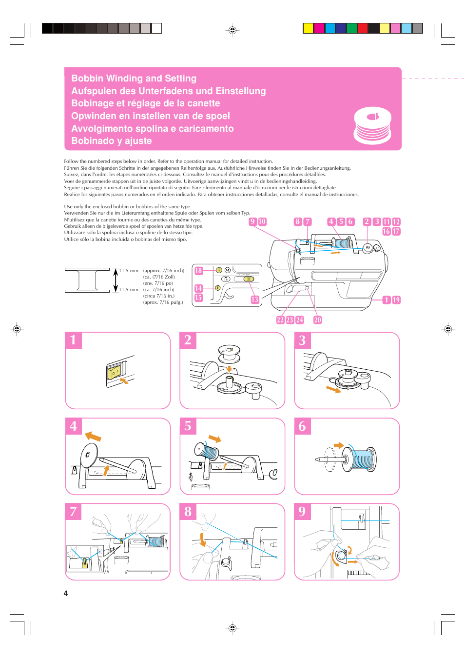 Brother Innov-is 900 User Manual | Page 6 / 28