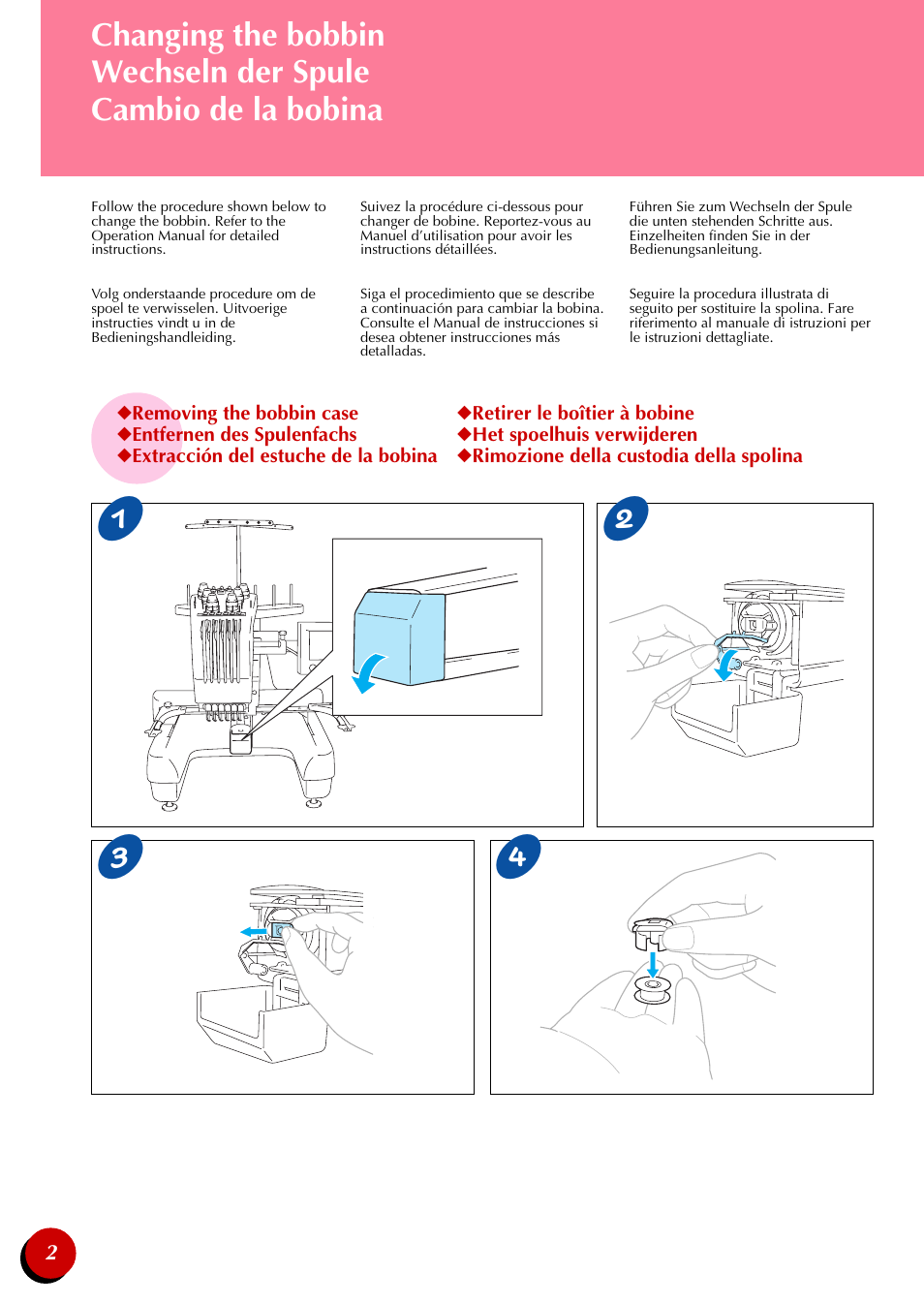 Brother PR-620 620C 600II 600IIC User Manual | Page 4 / 28