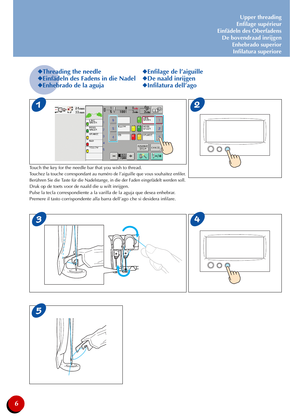 Brother PR-620 620C 600II 600IIC User Manual | Page 8 / 28