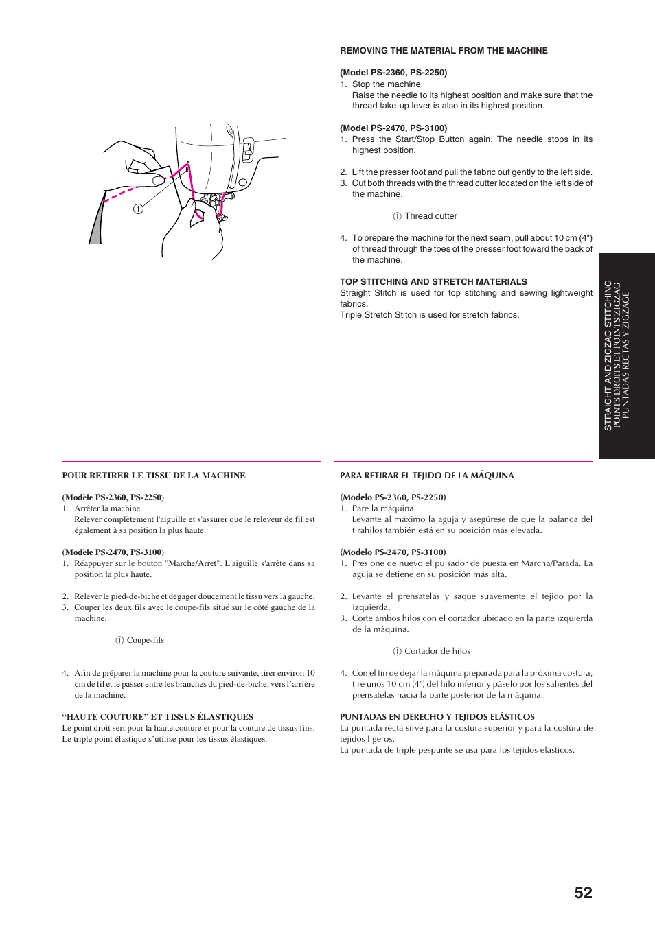 Brother PS-3100 3700 User Manual | Page 64 / 111