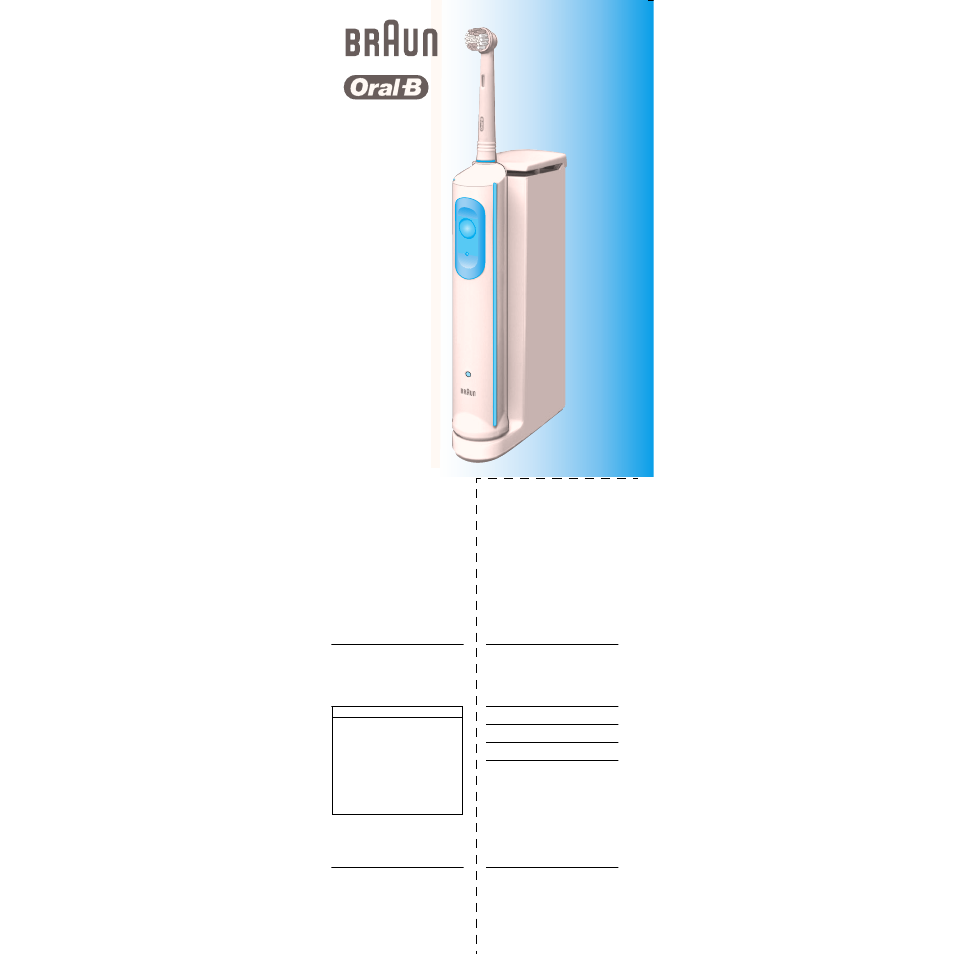 Braun D9022 Plak Control Ultra User Manual | 19 pages