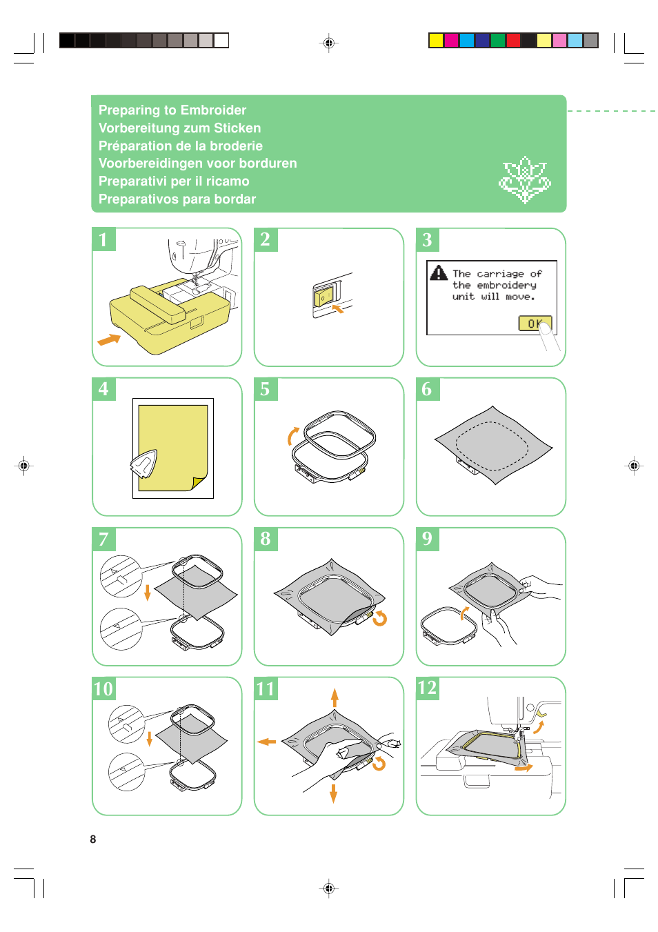 Brother Innov-is 90E User Manual | Page 10 / 24