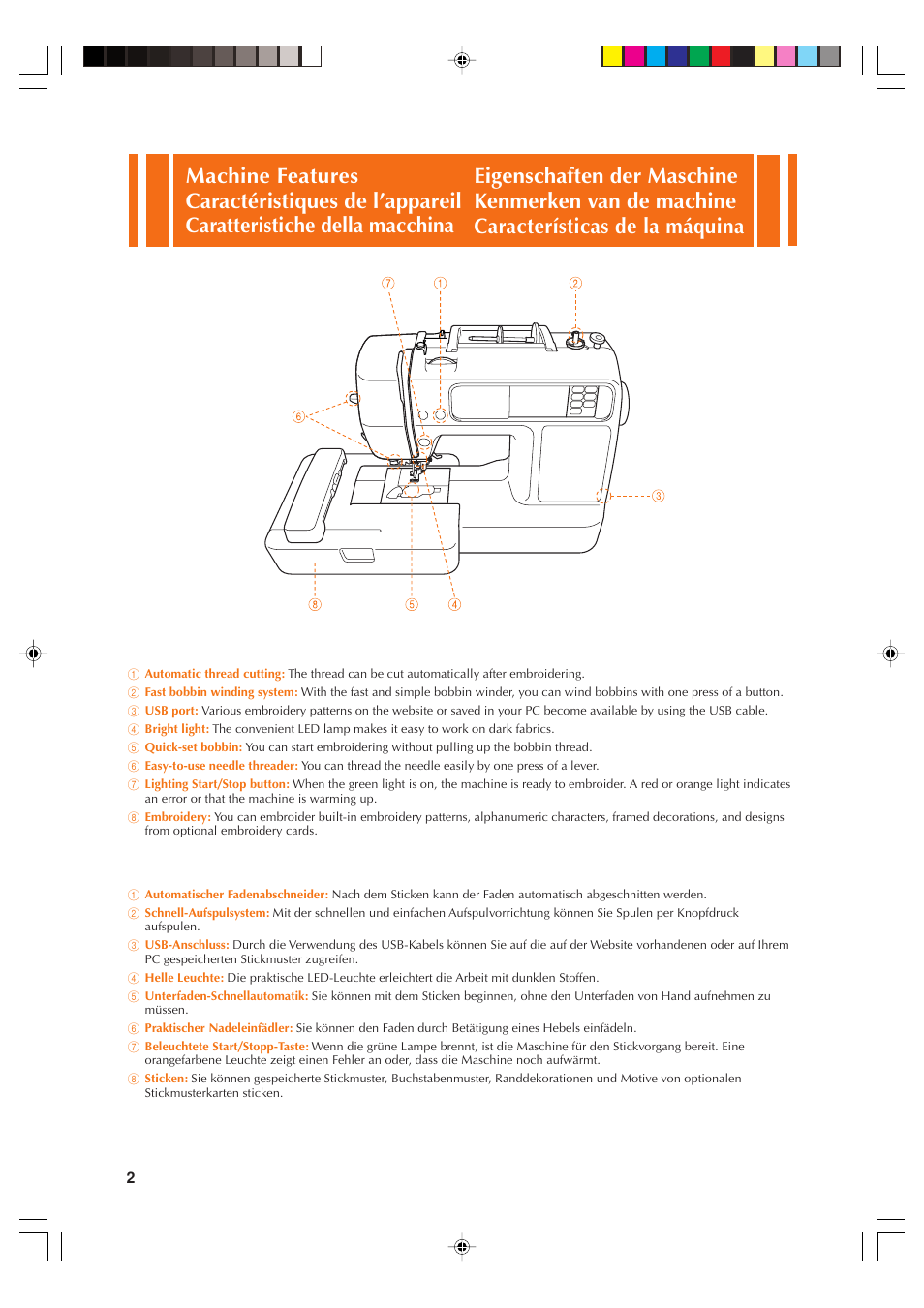 Brother Innov-is 90E User Manual | Page 4 / 24