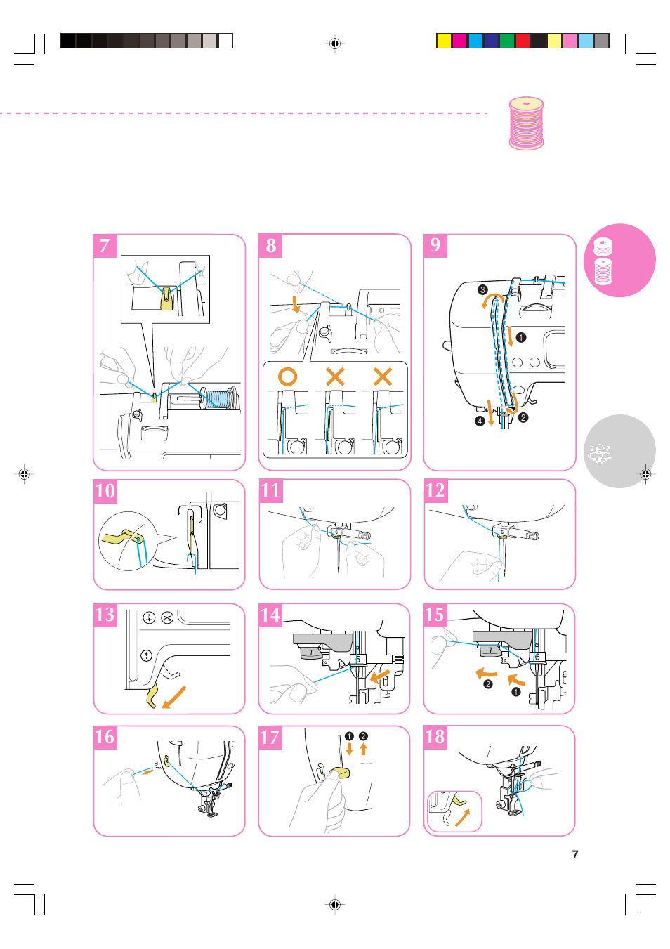 Brother Innov-is 90E User Manual | Page 9 / 24