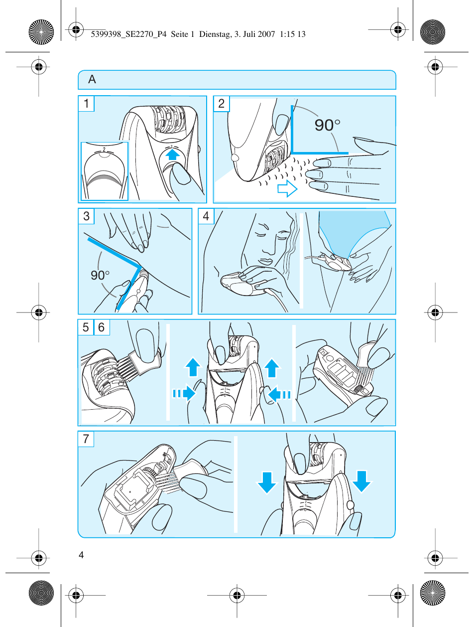 Braun 2270-5316 Silk-épil EverSoft User Manual | Page 4 / 59