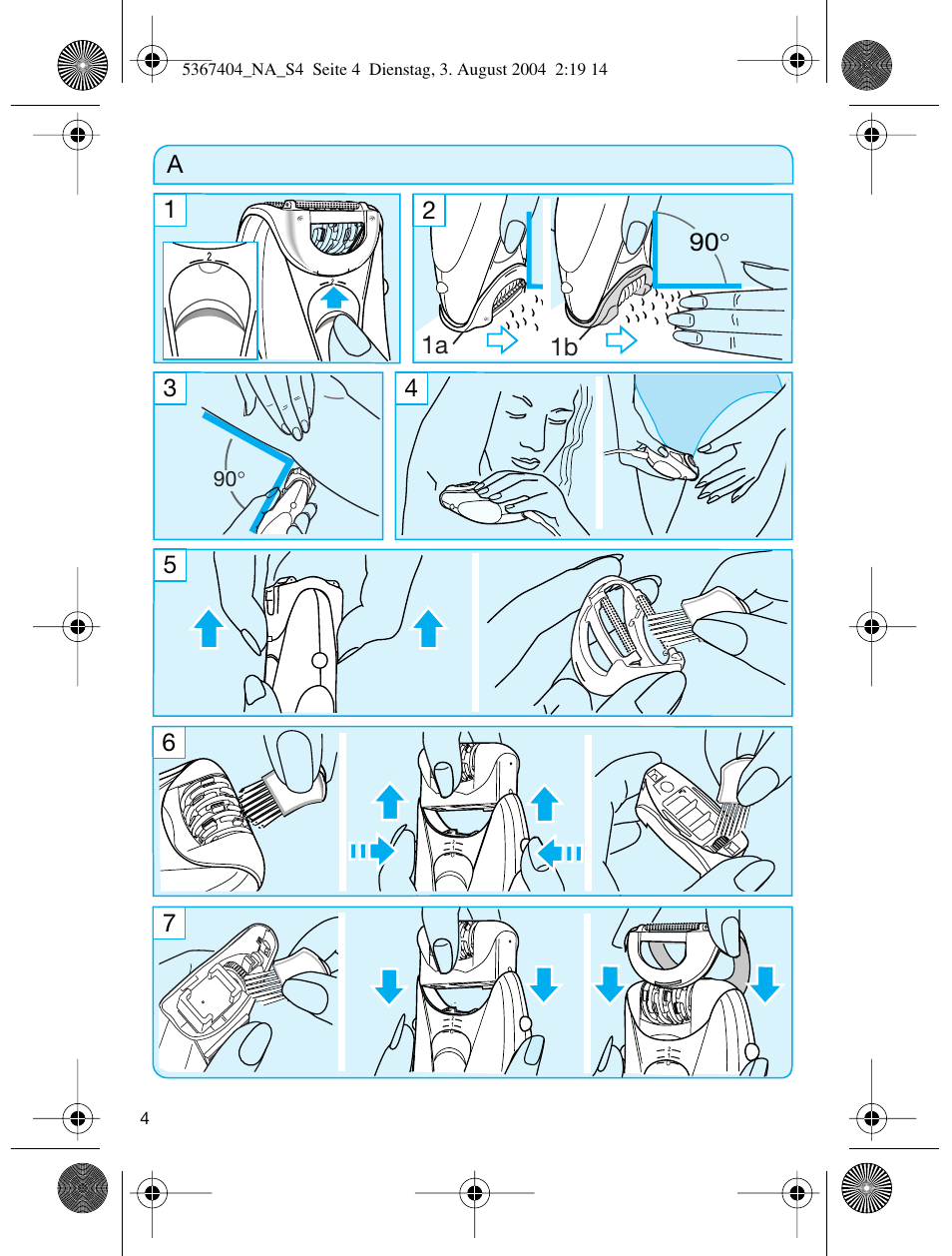 Braun 2370-5316 Silk-épil EverSoft, Deluxe User Manual | Page 4 / 28
