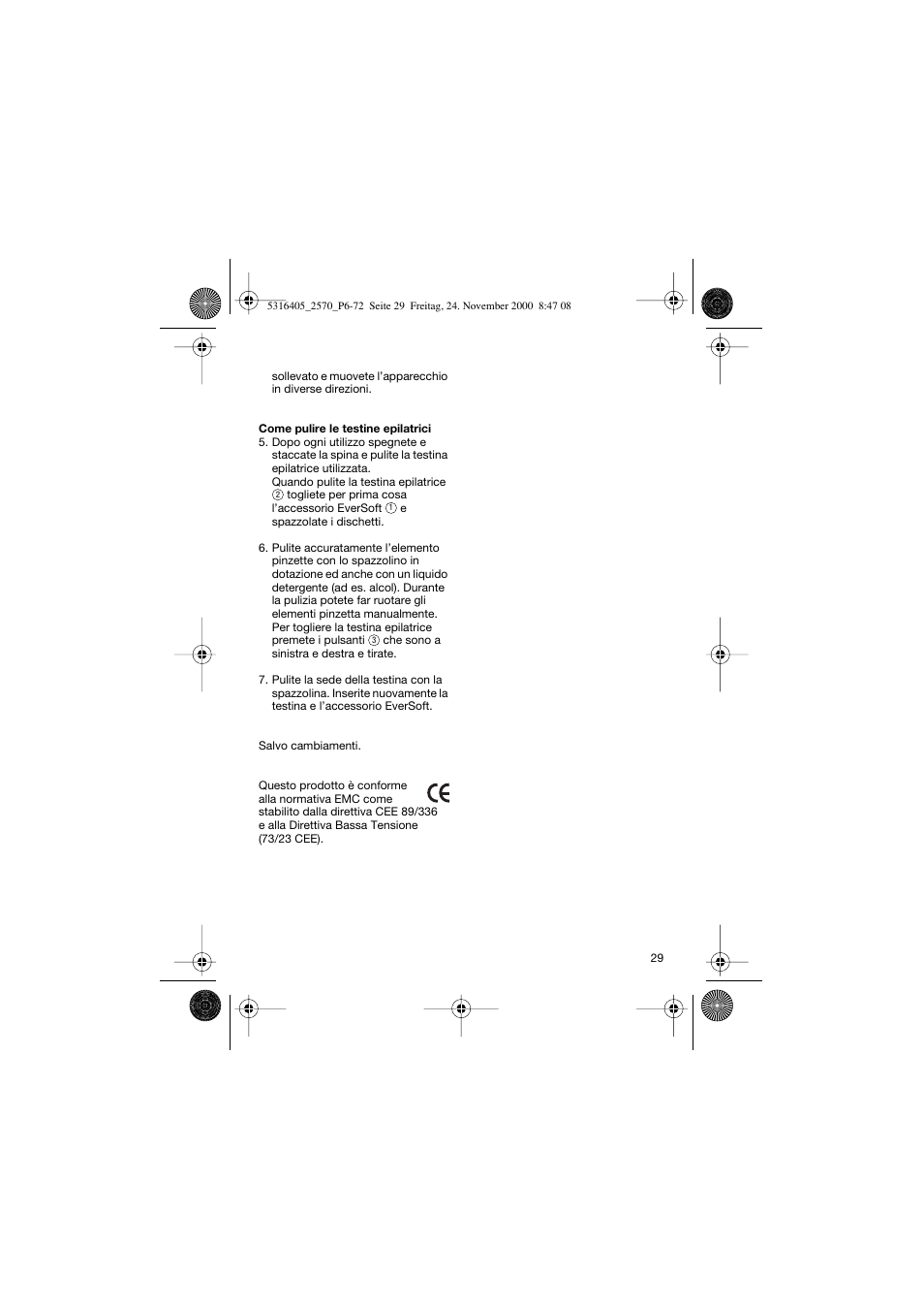 Braun 2550 EverSoft User Manual | Page 28 / 71