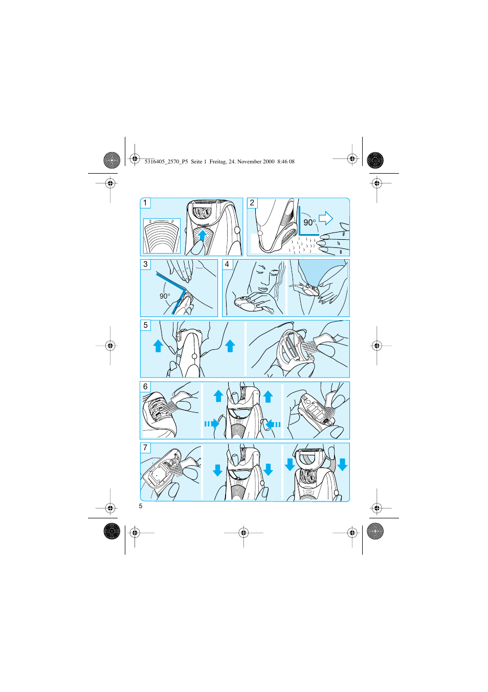 Braun 2550 EverSoft User Manual | Page 4 / 71