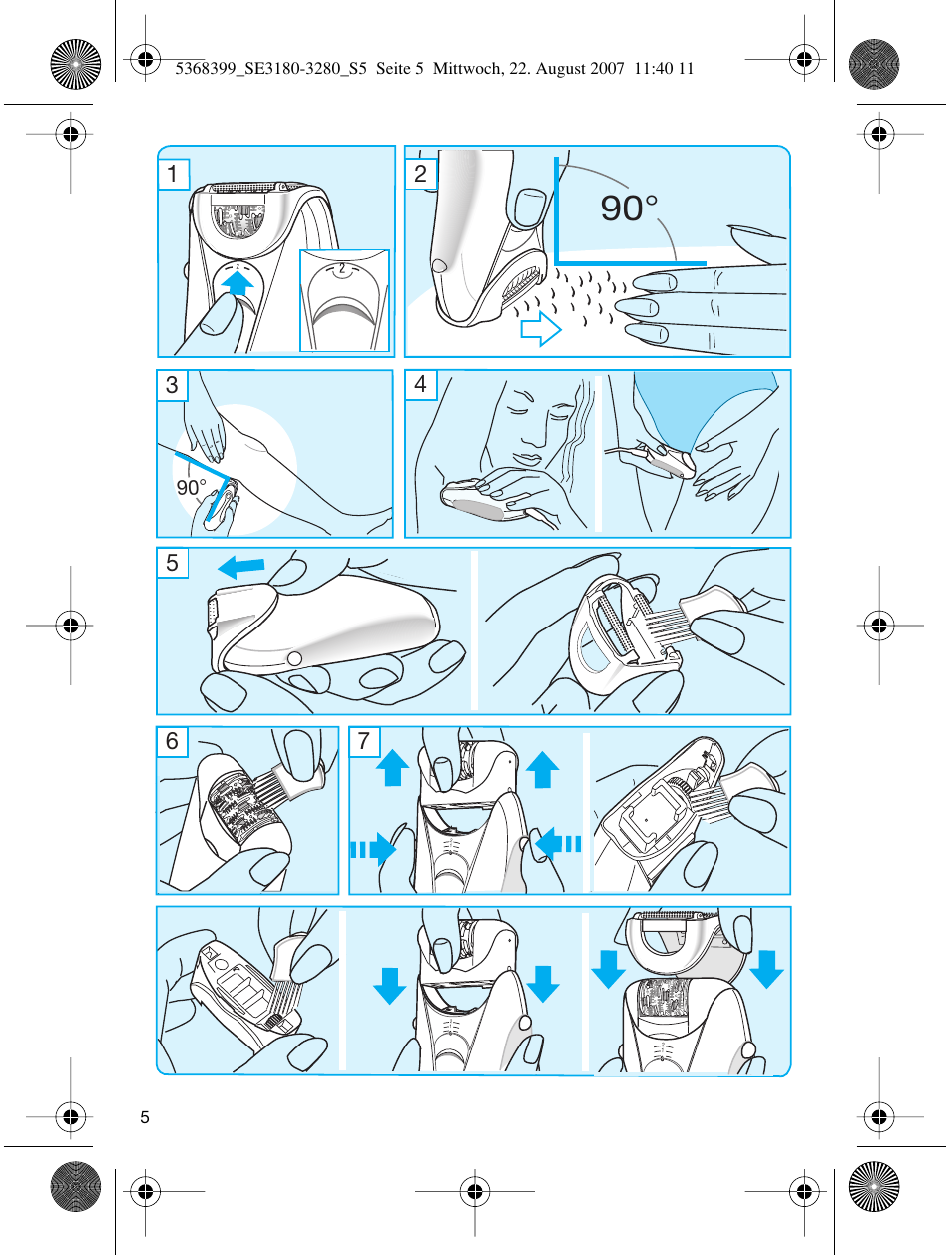 Braun 3170 Silk-épil SoftPerfection User Manual | Page 4 / 51