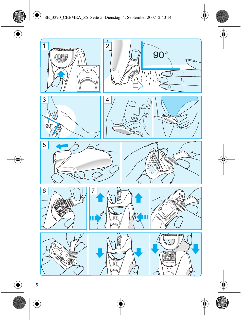 Braun 3370-5318 Silk-épil SoftPerfection User Manual | Page 4 / 65