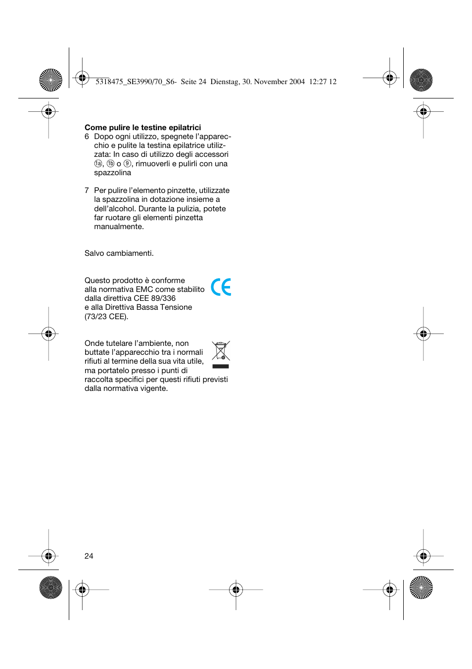 Braun 3870 Silk-épil SoftPerfection Body & Face User Manual | Page 23 / 63