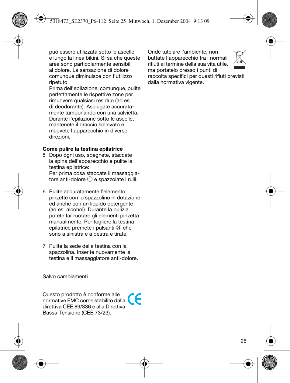 Braun 3270-5319 Silk-épil SoftPerfection Easy Start User Manual | Page 24 / 108