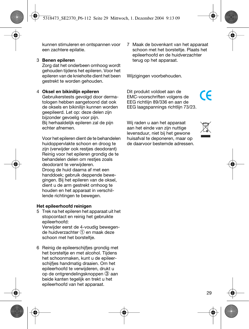 Braun 3270-5319 Silk-épil SoftPerfection Easy Start User Manual | Page 28 / 108