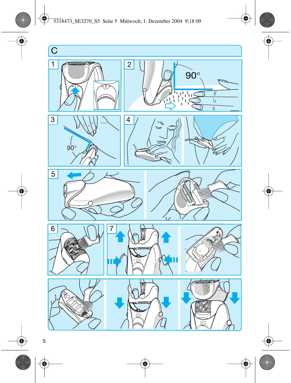 Braun 3270-5319 Silk-épil SoftPerfection Easy Start User Manual | Page 4 / 108