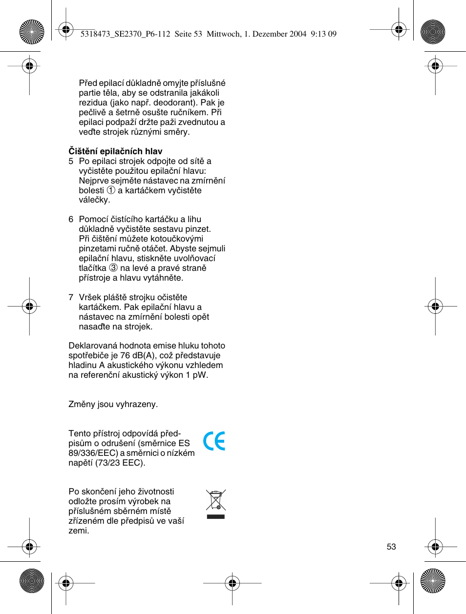 Braun 3270-5319 Silk-épil SoftPerfection Easy Start User Manual | Page 52 / 108
