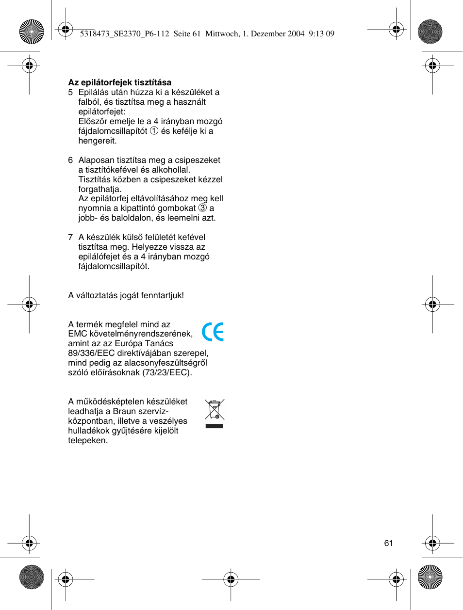 Braun 3270-5319 Silk-épil SoftPerfection Easy Start User Manual | Page 60 / 108
