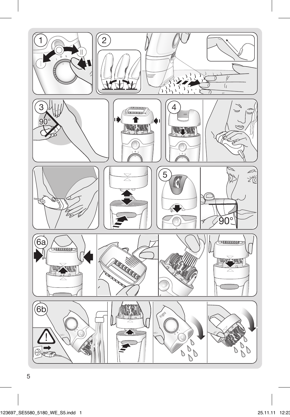 92123697_se5580_5180_we_s5 | Braun 5185-5340 Silk-épil 5 User Manual | Page 4 / 56