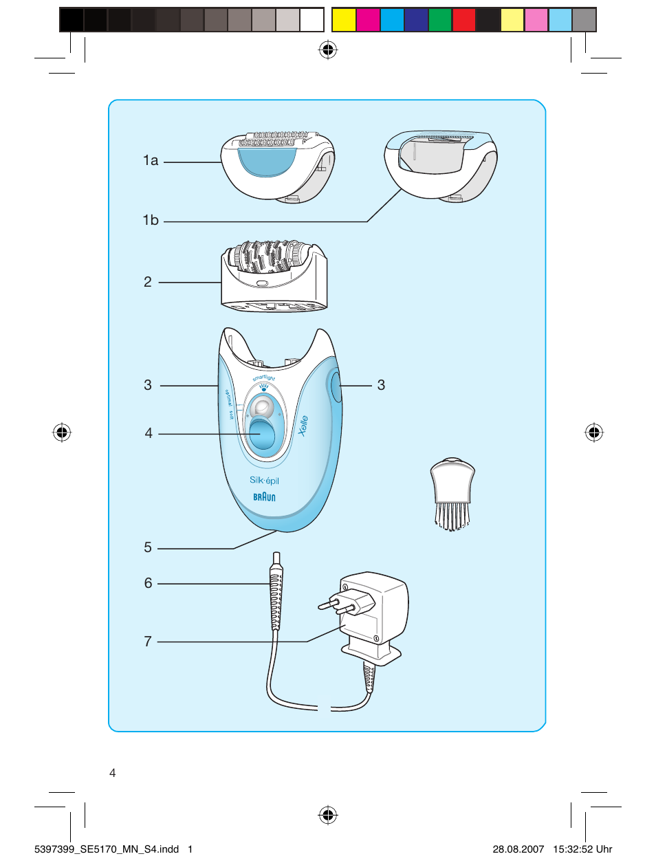 Braun 5170 Silk-épil 5 User Manual | Page 3 / 48