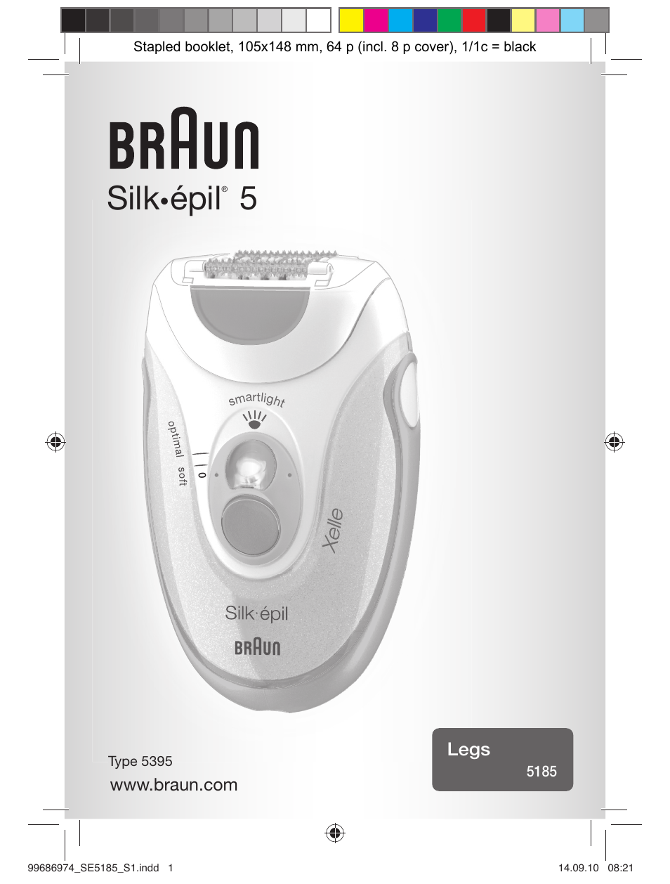 Braun 5185-5395 Silk-épil 5 User Manual | 60 pages