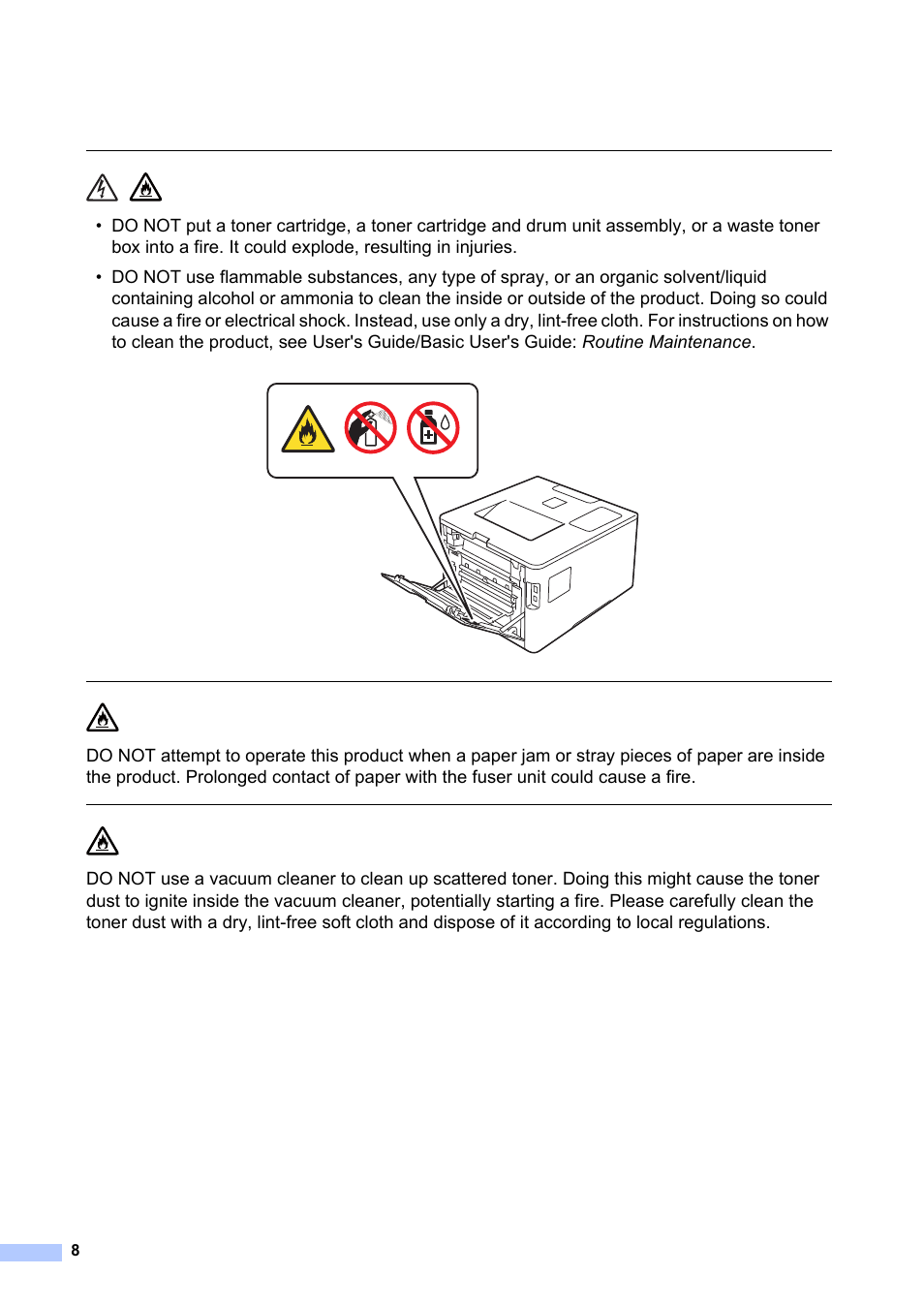 Brother HL-L8350CDW User Manual | Page 8 / 24