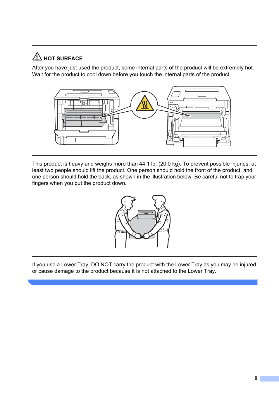 Brother HL-L8350CDW User Manual | Page 9 / 24