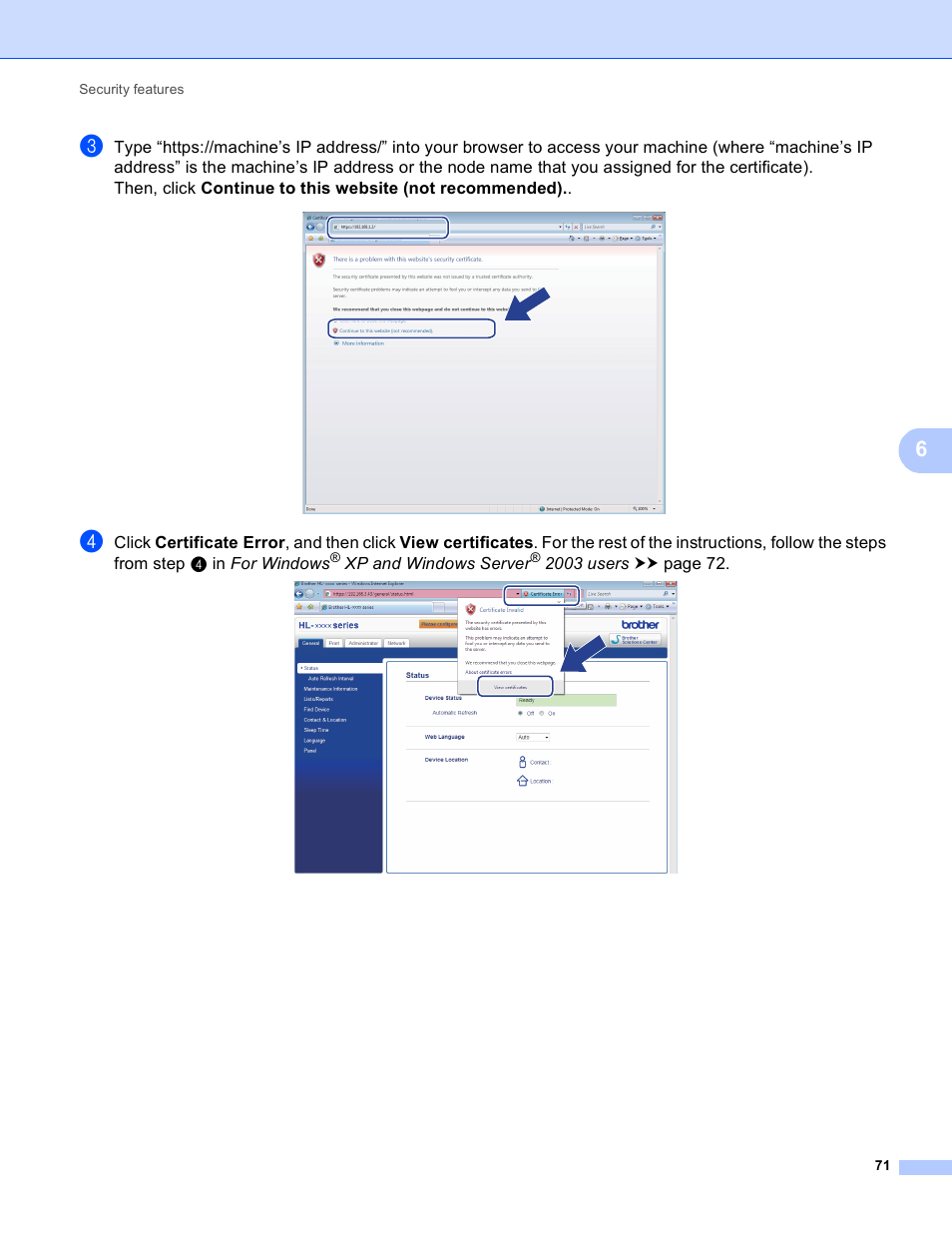 Brother HL 5450DN User Manual | Page 77 / 120