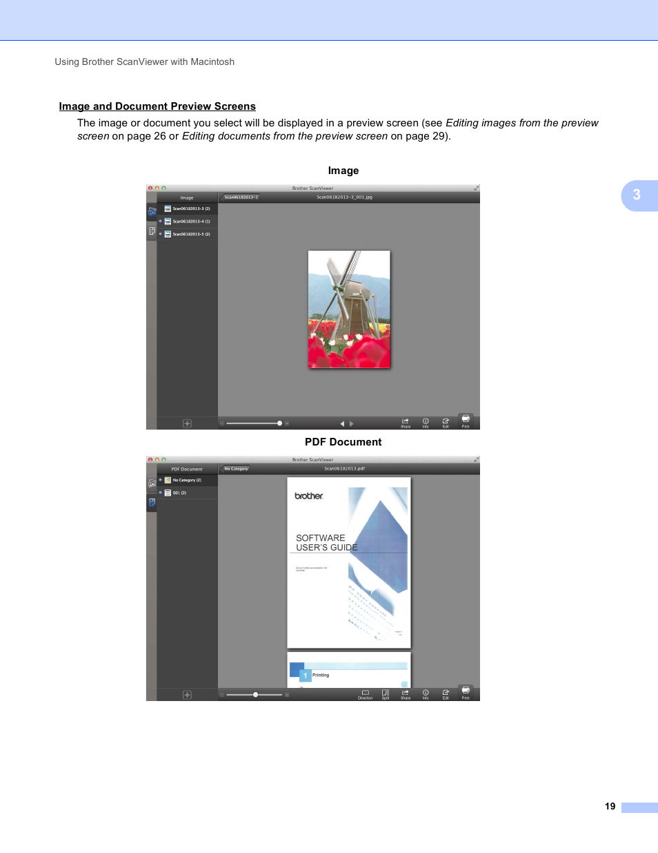 Pdf document | Brother ScanViewer (Guide for iOS/OS X) User Manual | Page 22 / 35