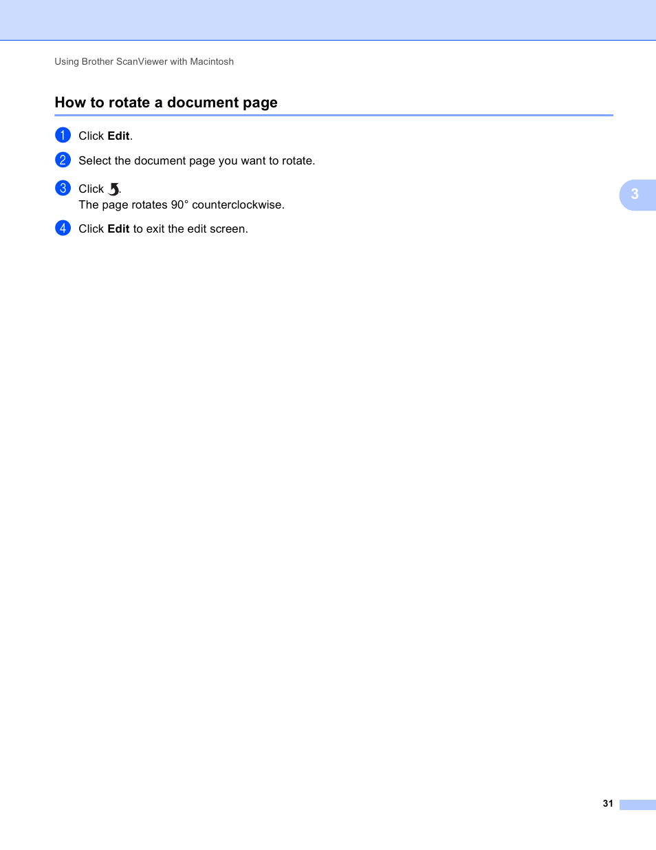 Brother ScanViewer (Guide for iOS/OS X) User Manual | Page 34 / 35