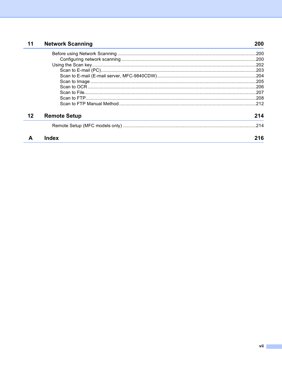 Brother DCP 9040CN User Manual | Page 8 / 225