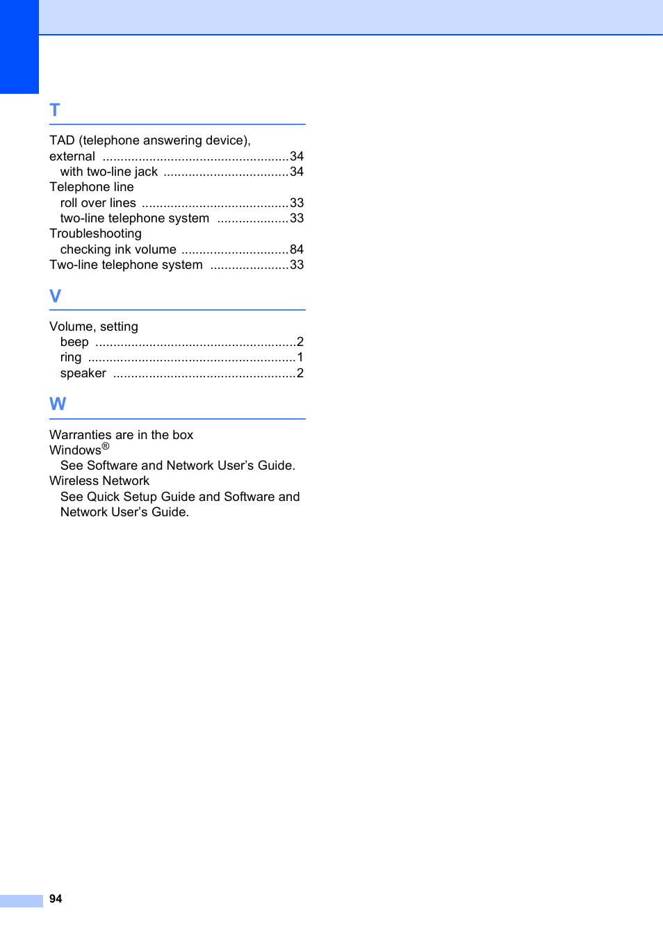 Brother MFC-J6720DW User Manual | Page 100 / 101