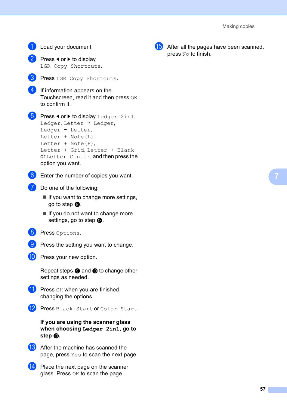 Brother MFC-J6720DW User Manual | Page 63 / 101