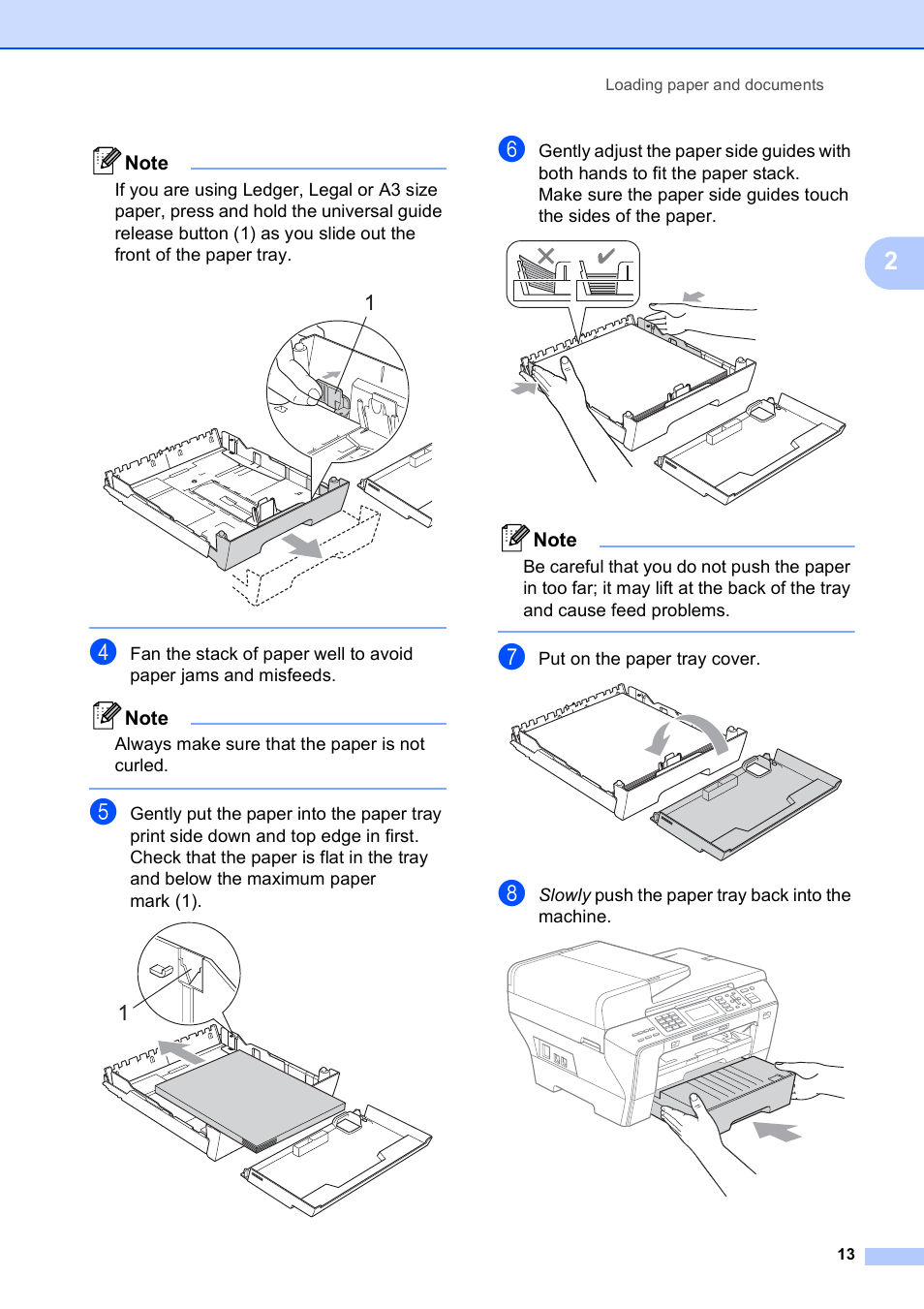 Brother MFC-5890CN User Manual | Page 29 / 247