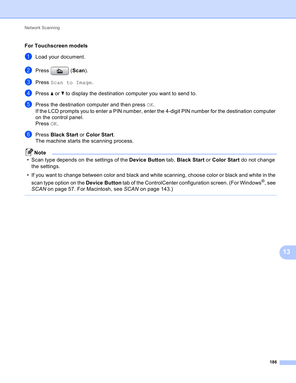 Brother MFC-495CW User Manual | Page 193 / 198