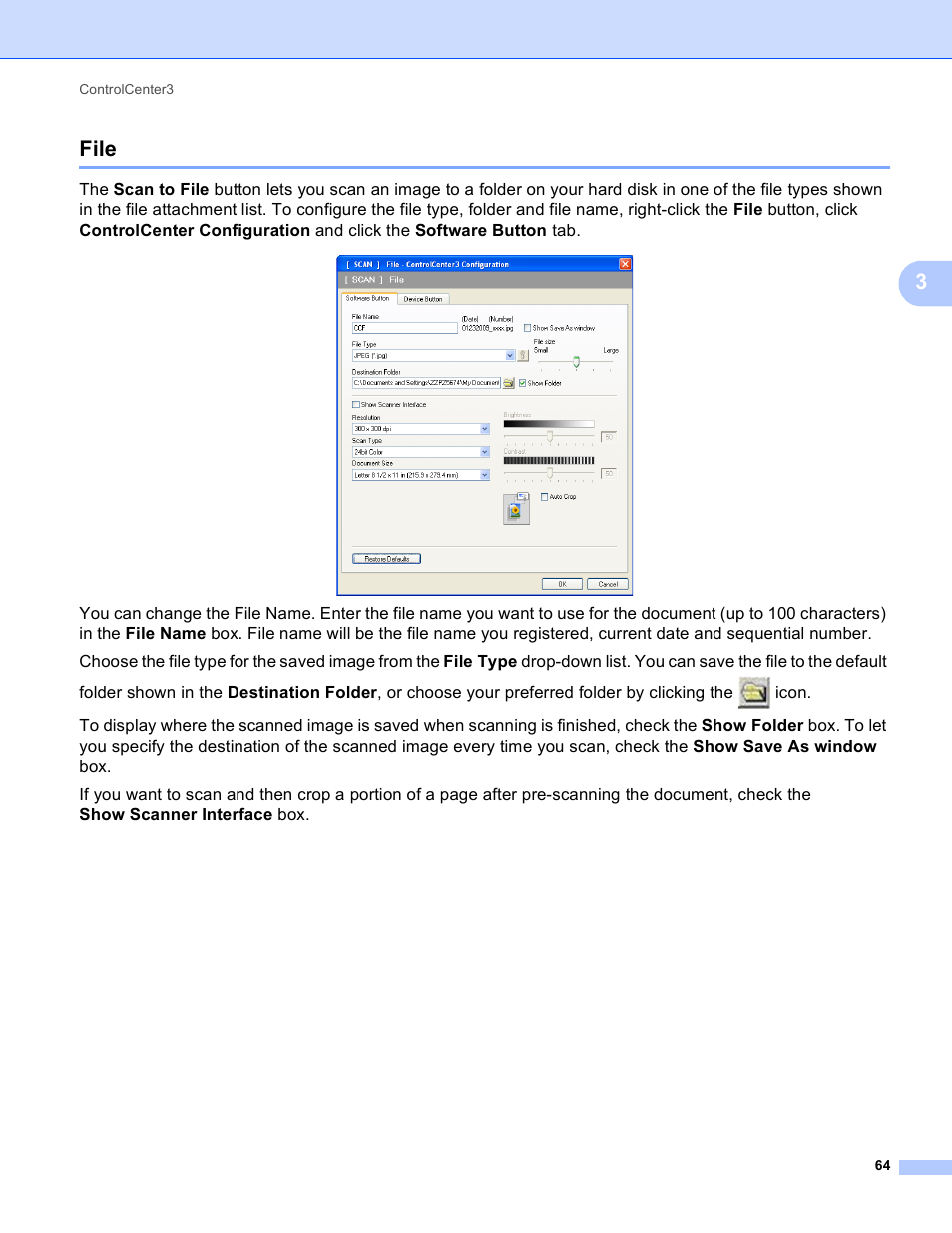 File, 3file | Brother MFC-495CW User Manual | Page 71 / 198