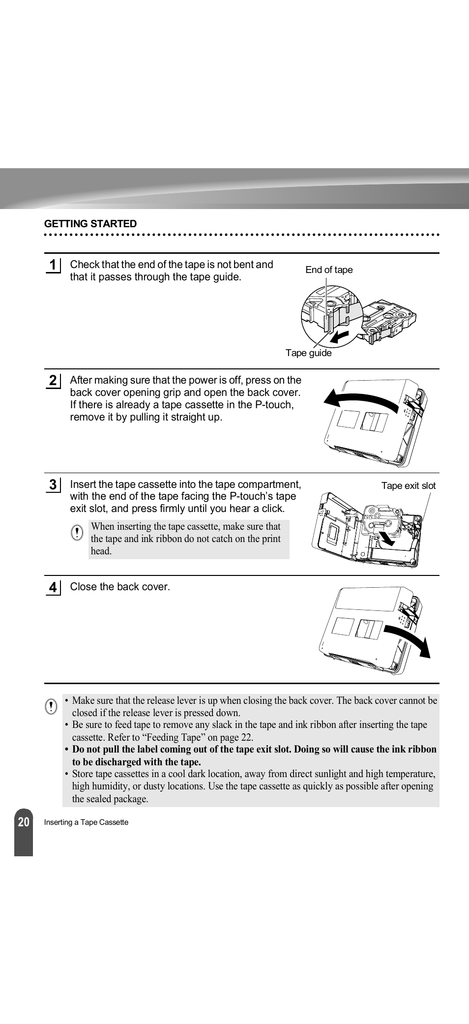 Brother PT-18R User Manual | Page 26 / 71