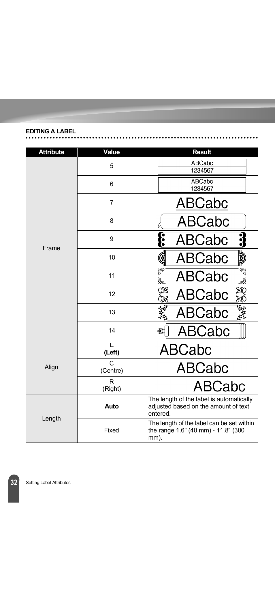Brother PT-18R User Manual | Page 38 / 71