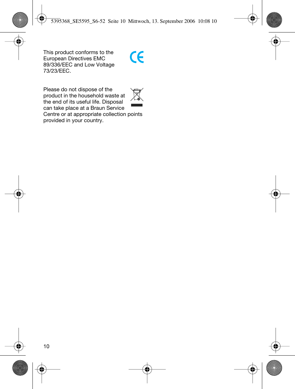 Braun 5595 Silk-épil Xelle User Manual | Page 9 / 48