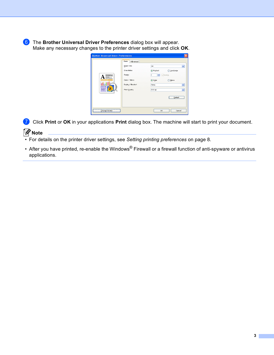 Brother Universal Printer Driver User Manual | Page 4 / 14