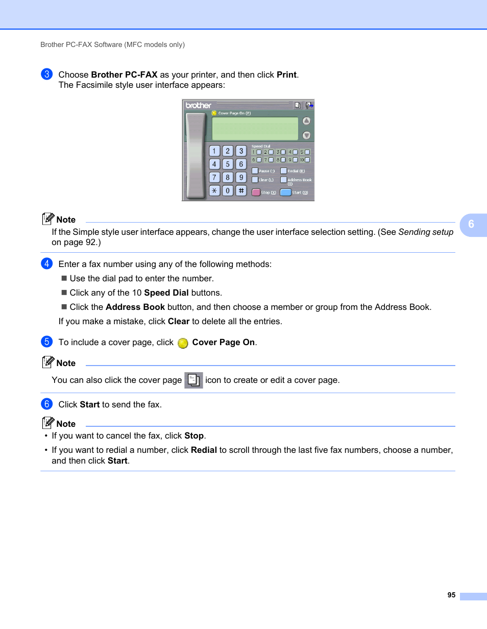 Brother MFC 7360N User Manual | Page 103 / 218