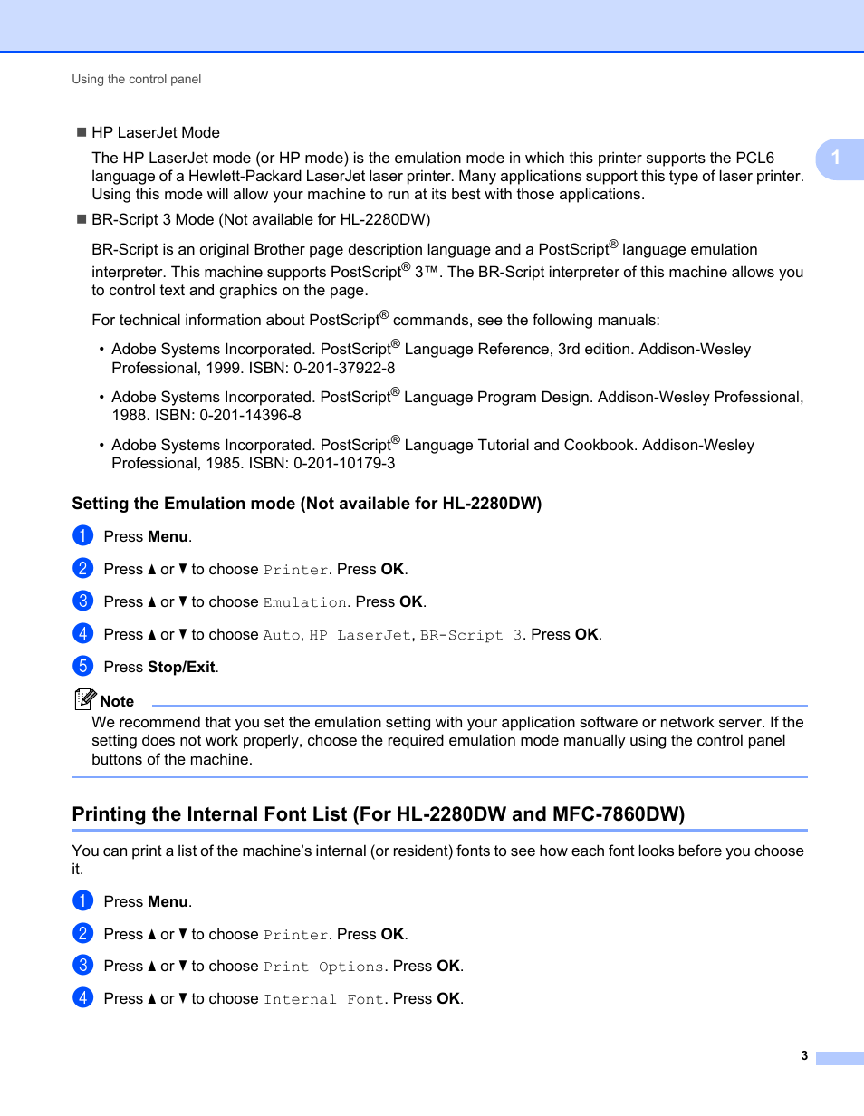 Brother MFC 7360N User Manual | Page 11 / 218