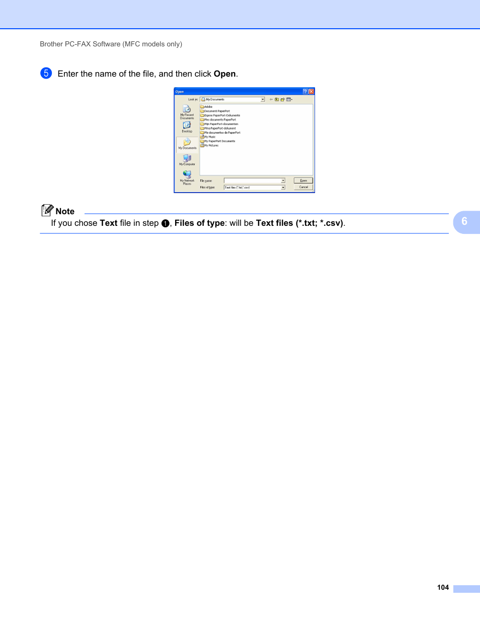 Brother MFC 7360N User Manual | Page 112 / 218