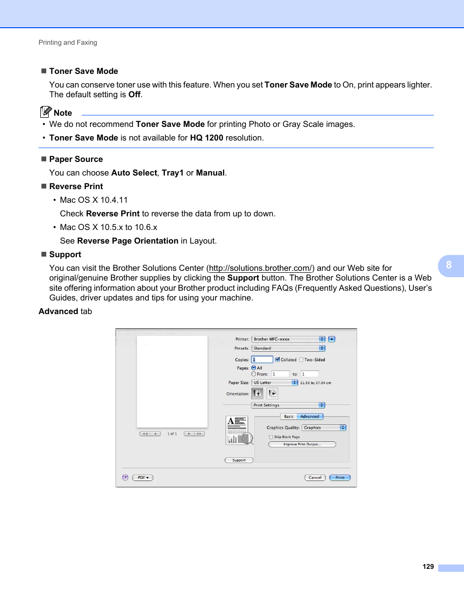 Brother MFC 7360N User Manual | Page 137 / 218