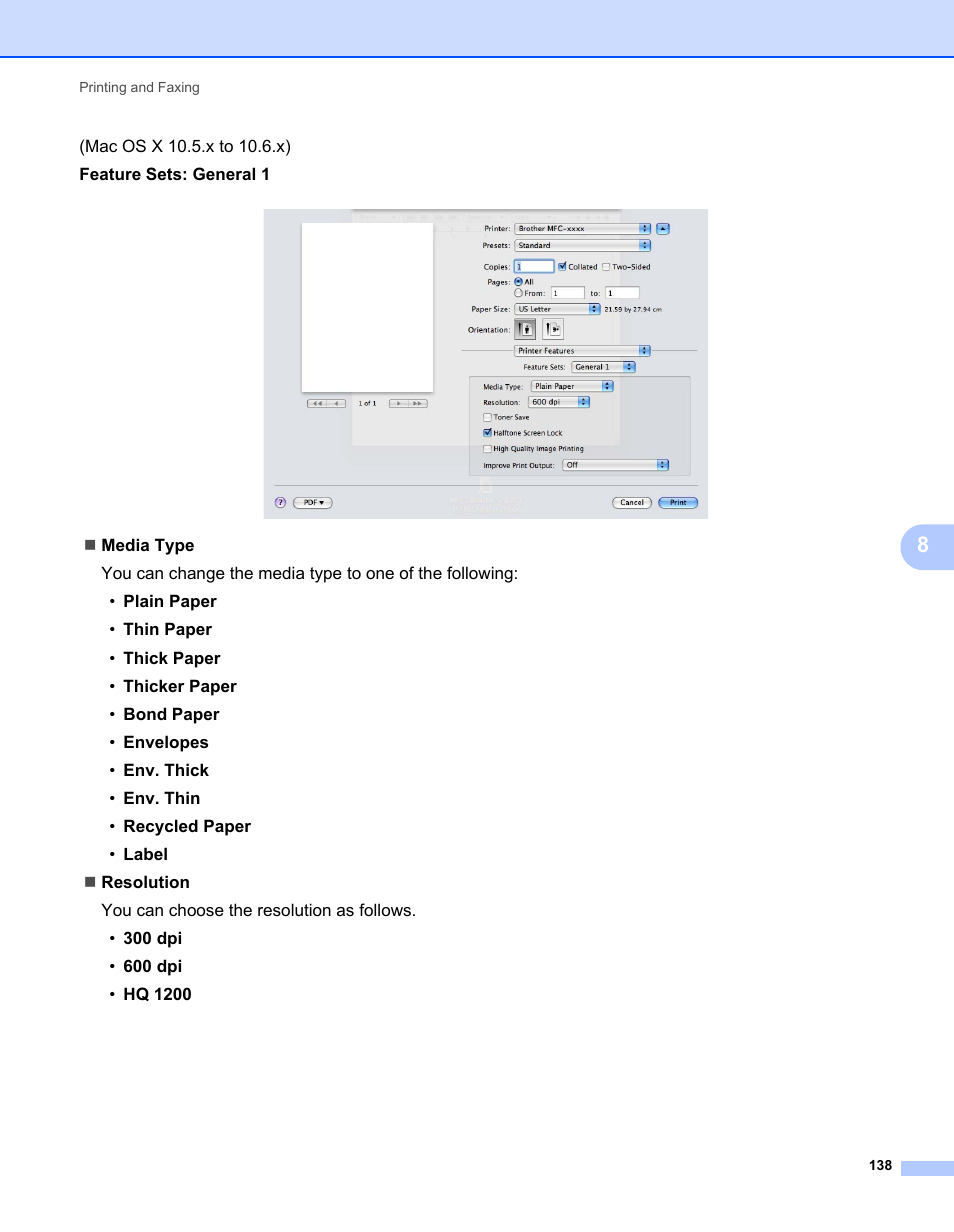 Brother MFC 7360N User Manual | Page 146 / 218