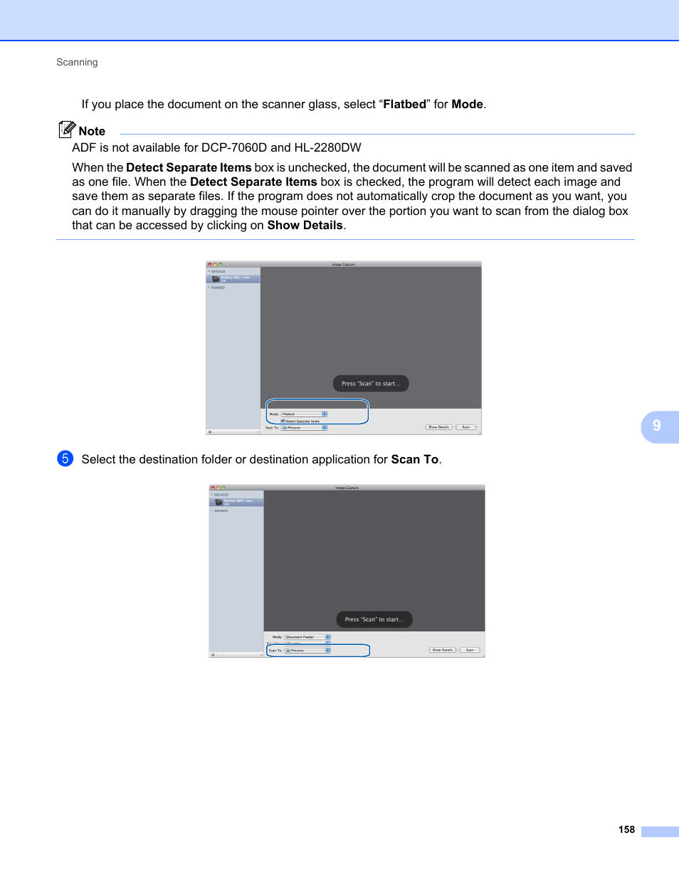 Brother MFC 7360N User Manual | Page 166 / 218