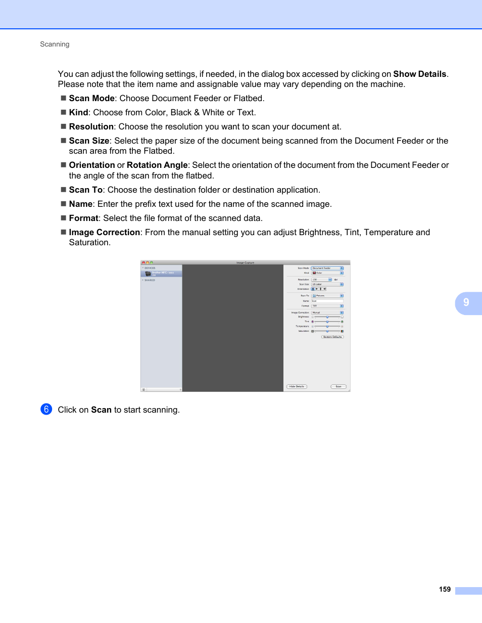 Brother MFC 7360N User Manual | Page 167 / 218