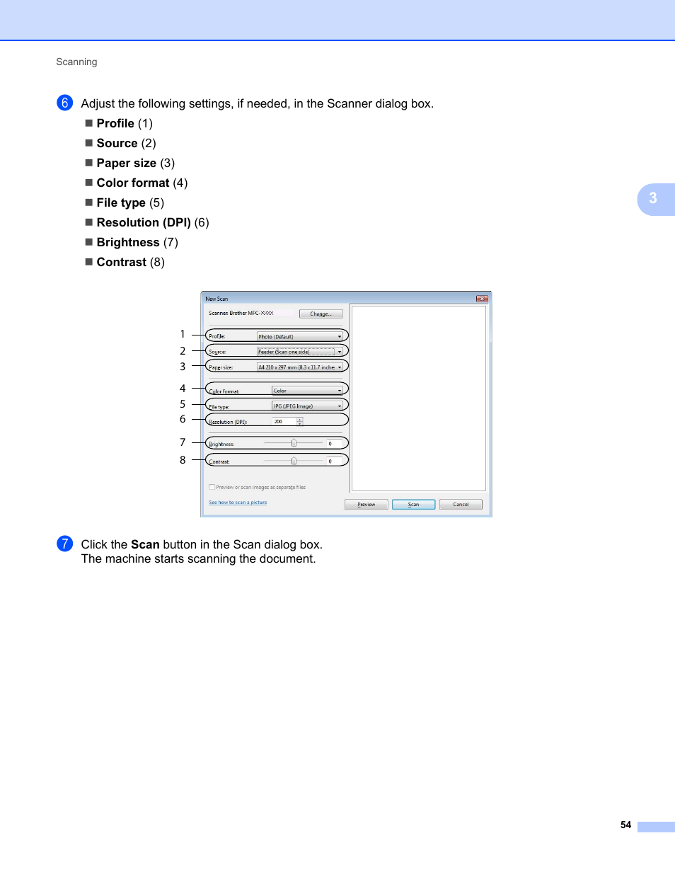 Brother MFC 7360N User Manual | Page 62 / 218