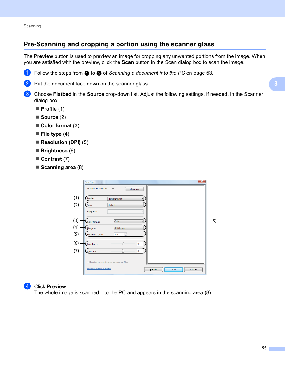 Brother MFC 7360N User Manual | Page 63 / 218